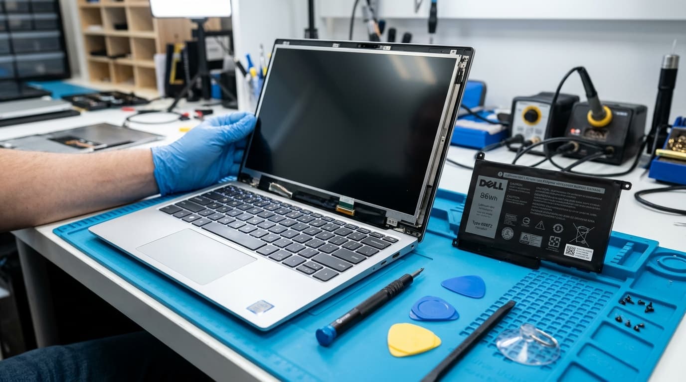 Ganti Layar LCD & Baterai Laptop Denpasar Bali